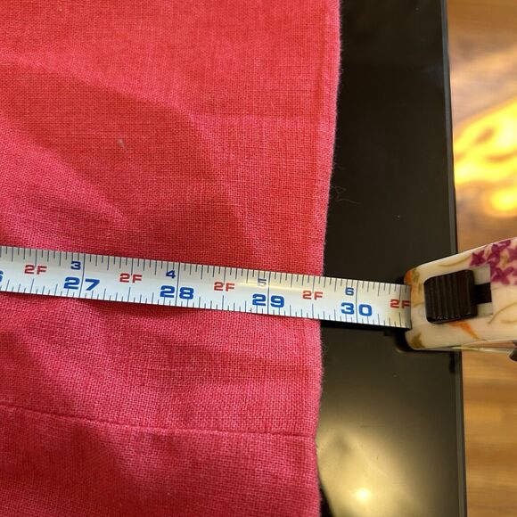 Abercrombie & Fitch Women's Linen blazer Pink Single Button Oversized‎ XL NWT - Picture 5 of 5